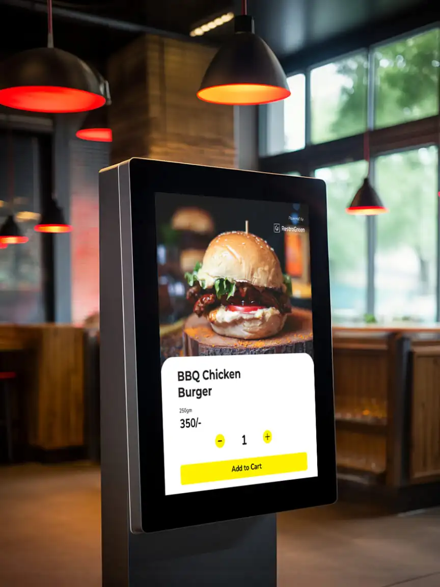 Self Ordering Kiosk