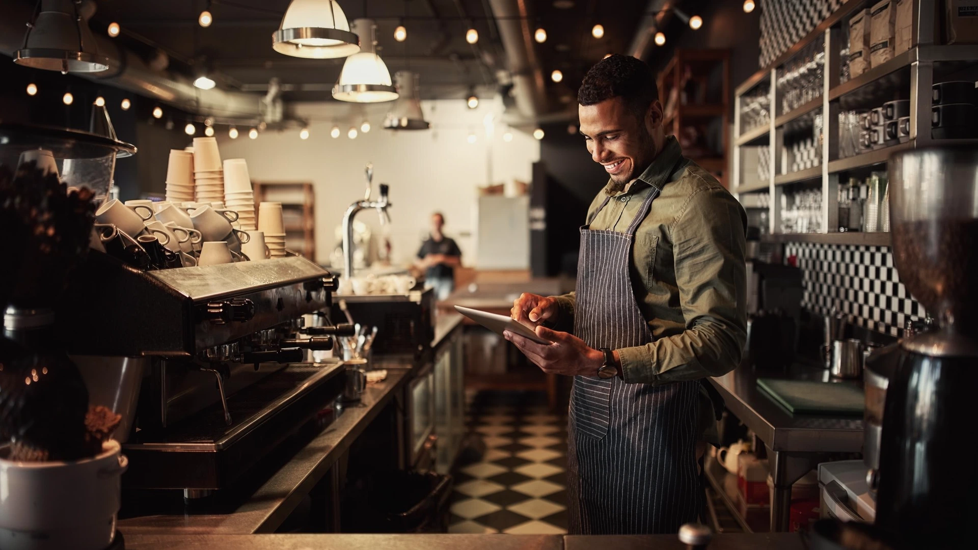 Restaurant ERP Hero Background