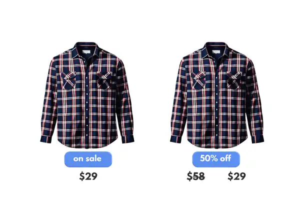 Scarcity effect — limited stock urgency messaging