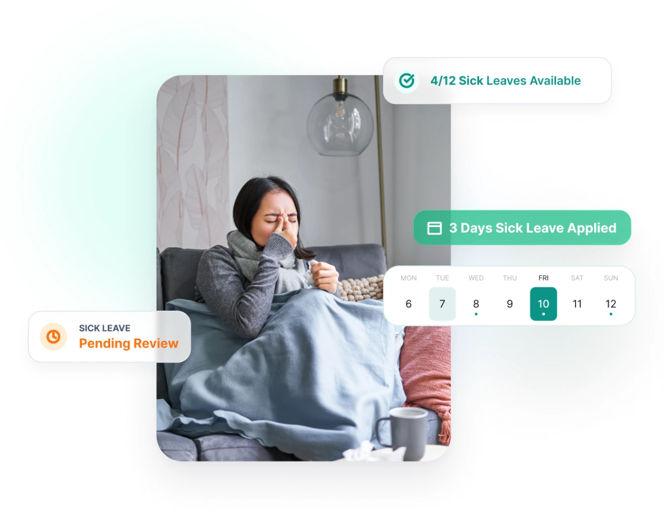 Employee leave request workflow in TruPeople