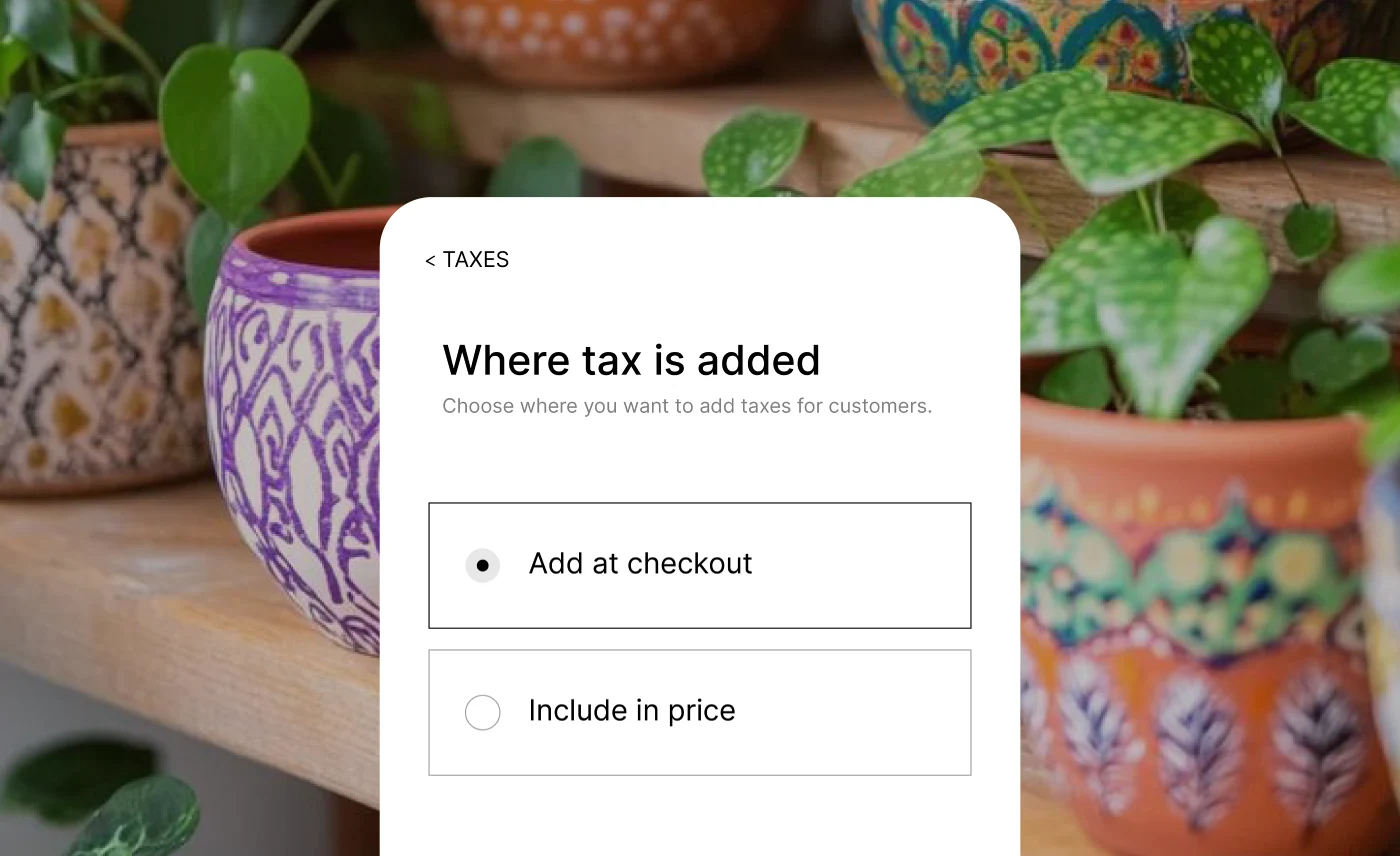 Tax Settings That Reflect