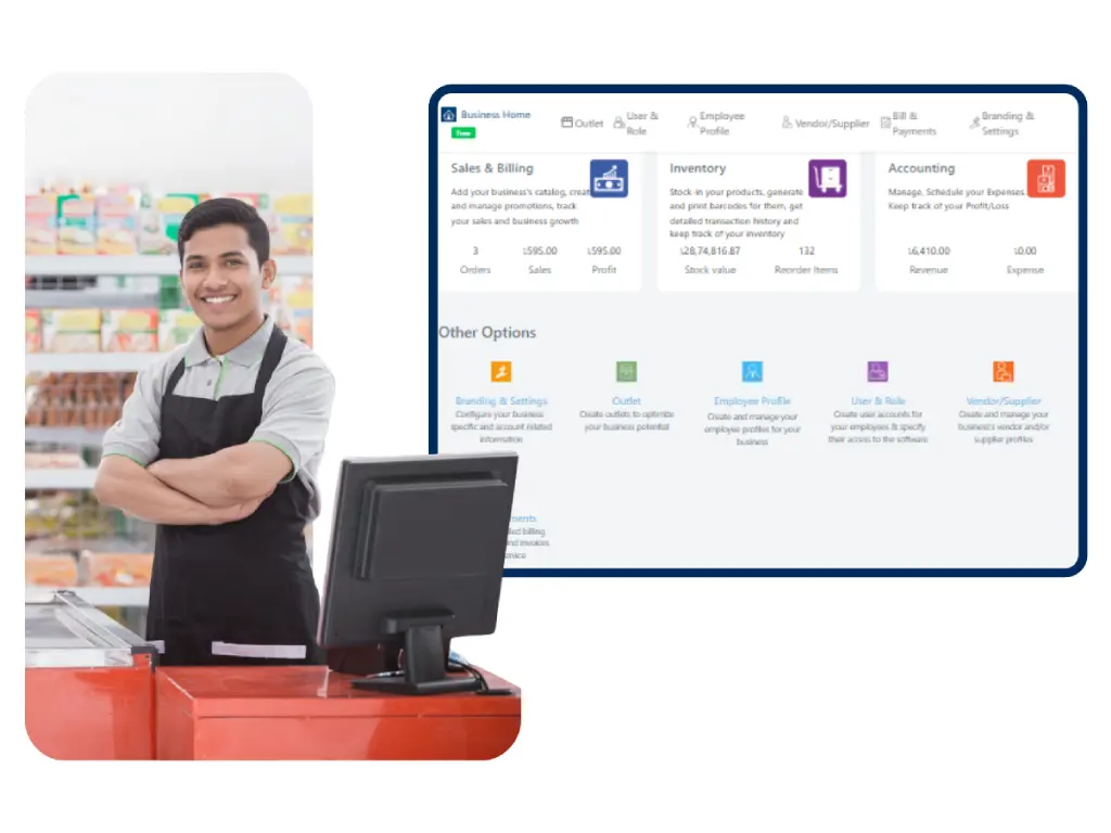 Business Home Dashboard