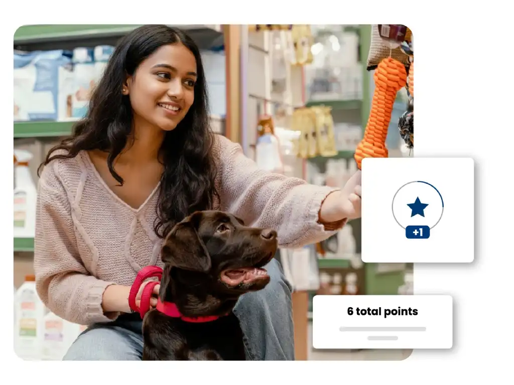 Loyalty points and redemption in retail POS