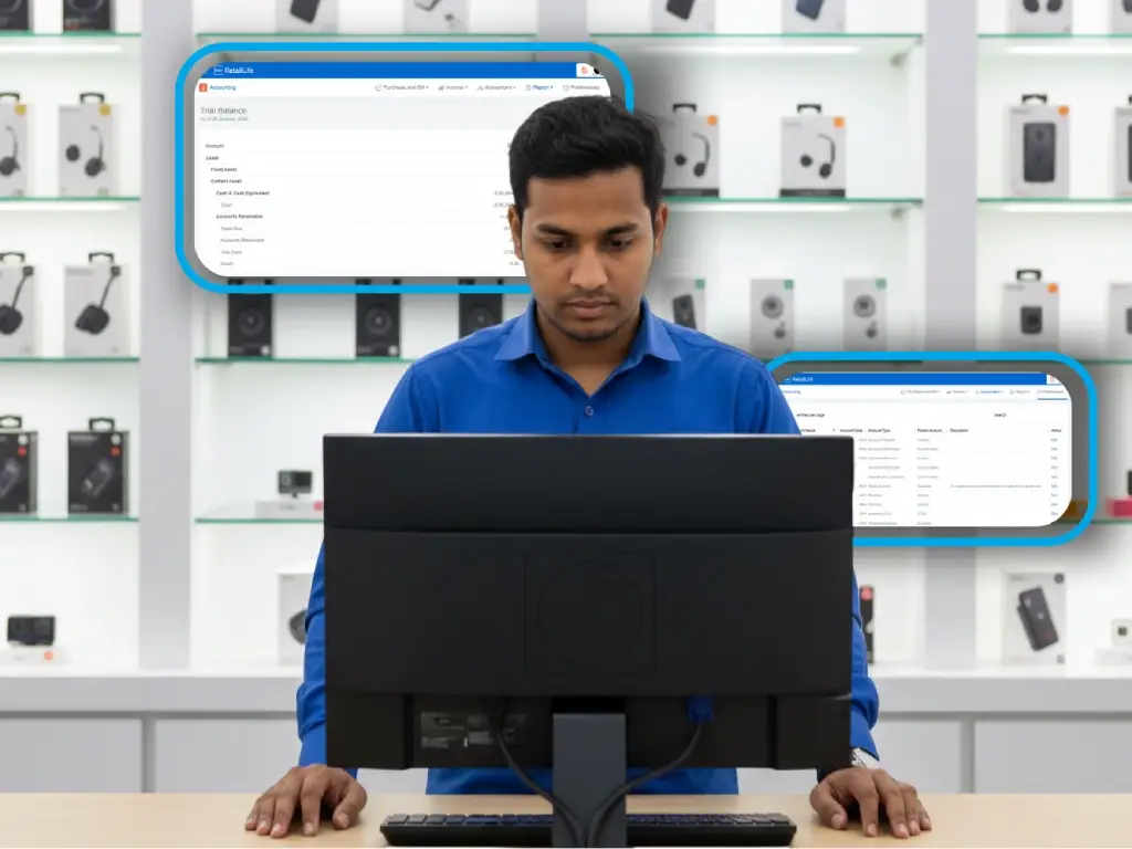 Trial balance and manual journal entries