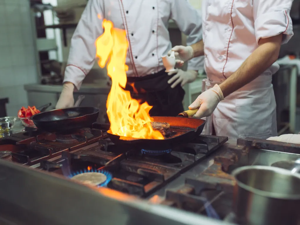 POS screen showing complimentary item tagging